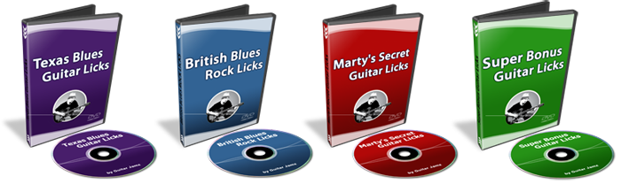Guitarjamz.com – Guitar Licks Explosion (4 DVD Set)