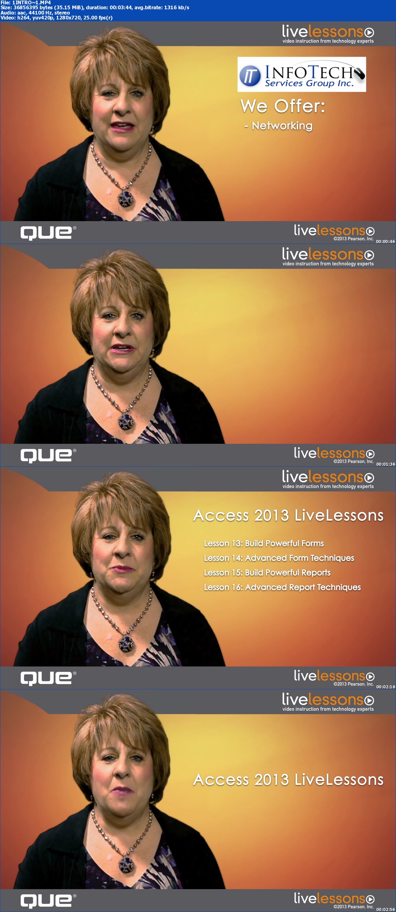 LiveLessons - Access 2013 (Video Training)