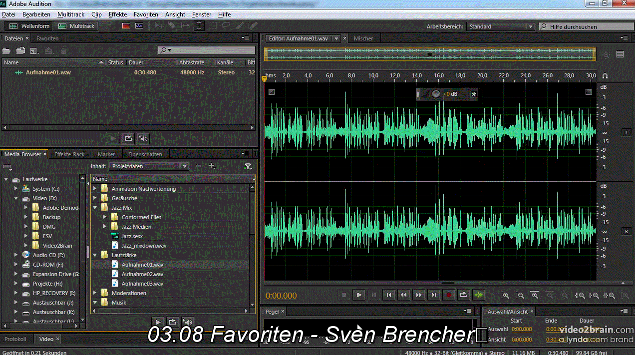 Audition CC – Tonmischung in der Videoproduktion Funktionen, Werkzeuge, Expertentipps