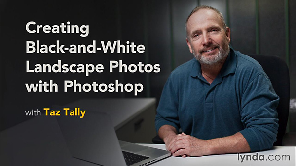Lynda – Creating Black-and-White Landscape Photos with Photoshop