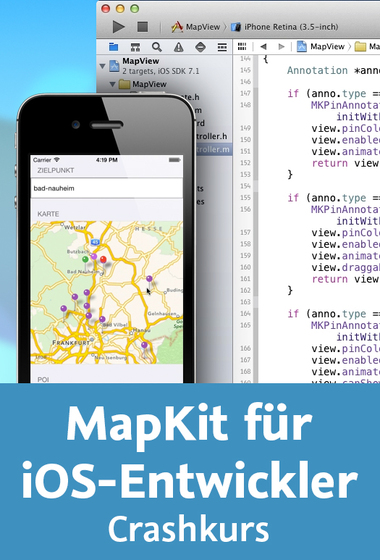 MapKit für iOS-Entwickler – Crashkurs Apples Kartendienst in die App einbauen