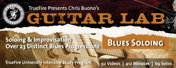 Truefire – Chris Buono’s Blues Soloing (2010)