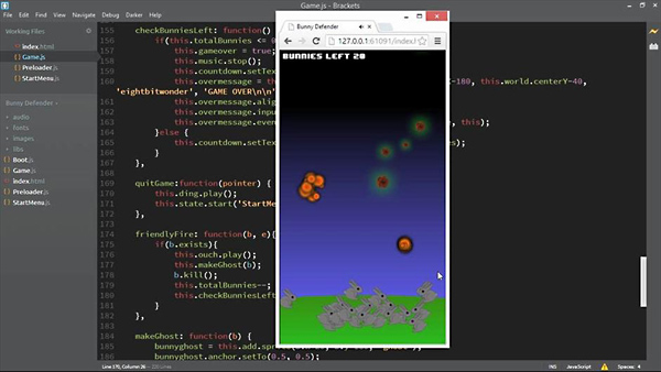 Lynda – HTML5 Game Development with Phaser