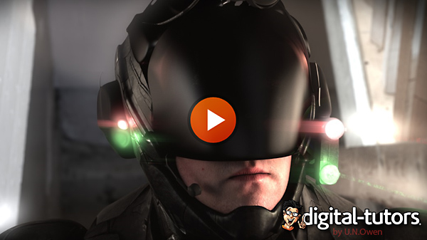 Dixxl Tuxxs – Lighting and Rendering a Sci-Fi Hero using V-Ray in Maya