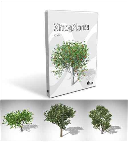 XfrogPlants – FRUIT TREES 果树3D模型