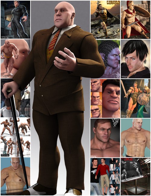 Daz/Poser – The FREAK 4 Pro Bundle
