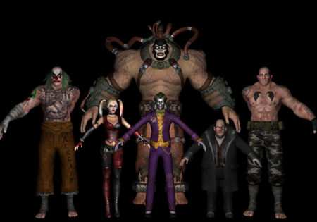 Batman Models Arkham City & Asylum