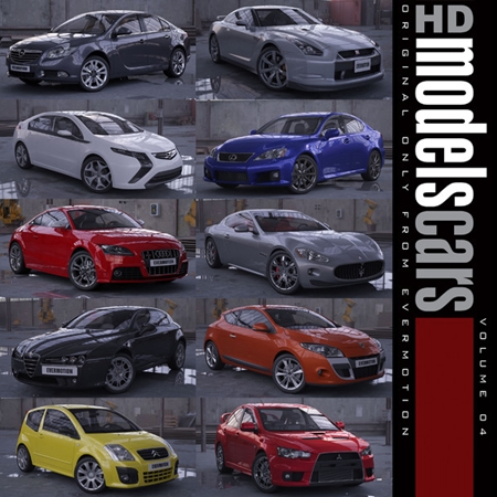 Evermotion – HDModels Cars vol. 4 汽车模型