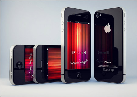 iPhone 4 Model – Cinema 4D 苹果手机模型