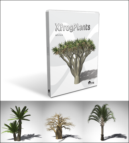 XfrogPlants – AFRICA 非洲植物模型