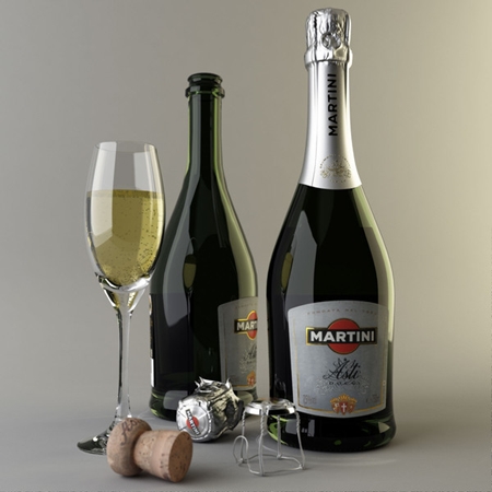 TurboSquid – Martini Asti