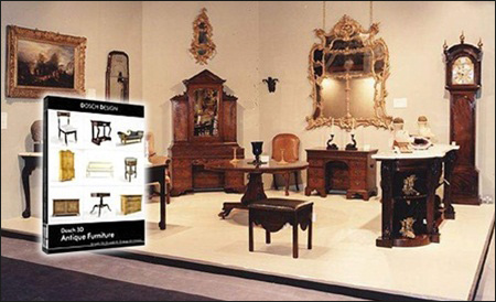 DOSCH DESIGN – 3D: Antique Furniture 古典家具