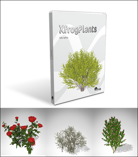 XfrogPlants – SHRUBS 灌木