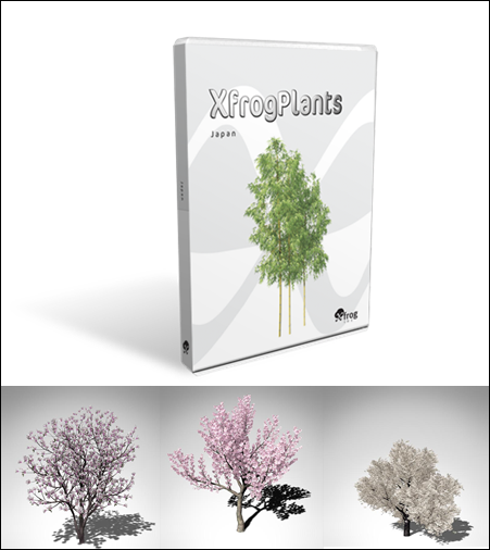 XfrogPlants – JAPAN 日本三维植物模型