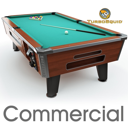 TurboSquid – Pool table 8ft Commercial