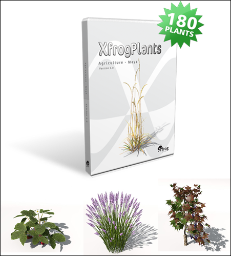 XfrogPlants – AGRICULTURE 农作物3D模型
