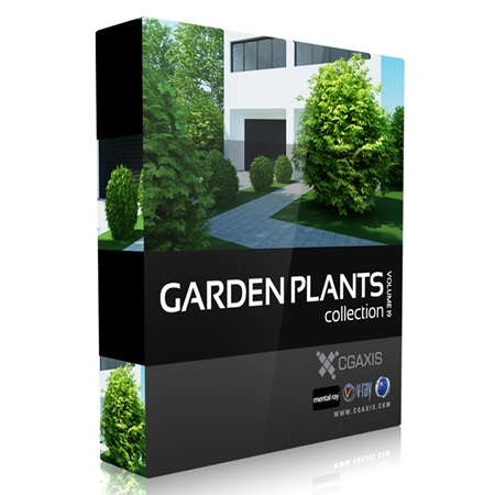 CGAxis Models Volume 19 Garden Plants 园林植物