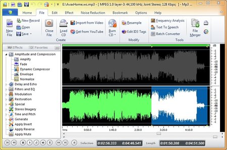 Mp3 Audio Editor 9.6.3 MP3编辑软件