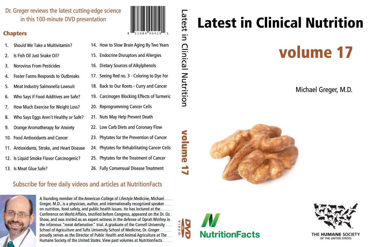 Latest in Clinical Nutrition - Volume 17