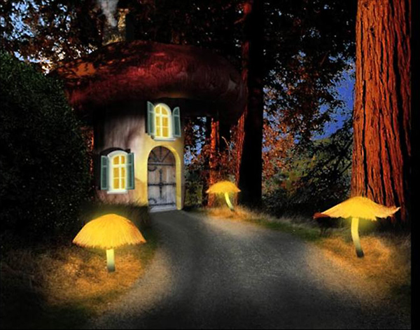 Lynda – Bert Monroy: Dreamscapes – Mushroom House