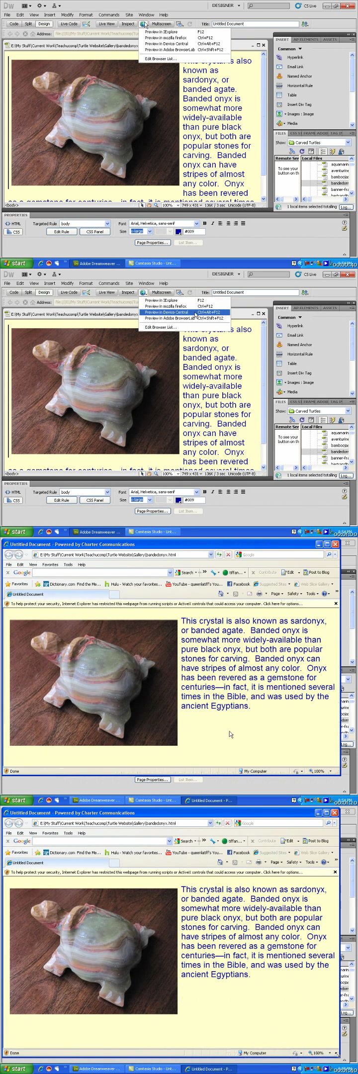 SkillFeed - Mastering Dreamweaver v. CS5 Made Easy Training Tutorial
