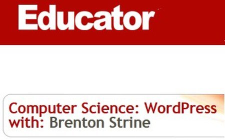 Computer Science – WordPress with Brenton Strine