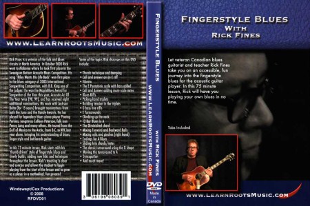 Learn Roots Music – Fingerstyle Blues – Rick Fines