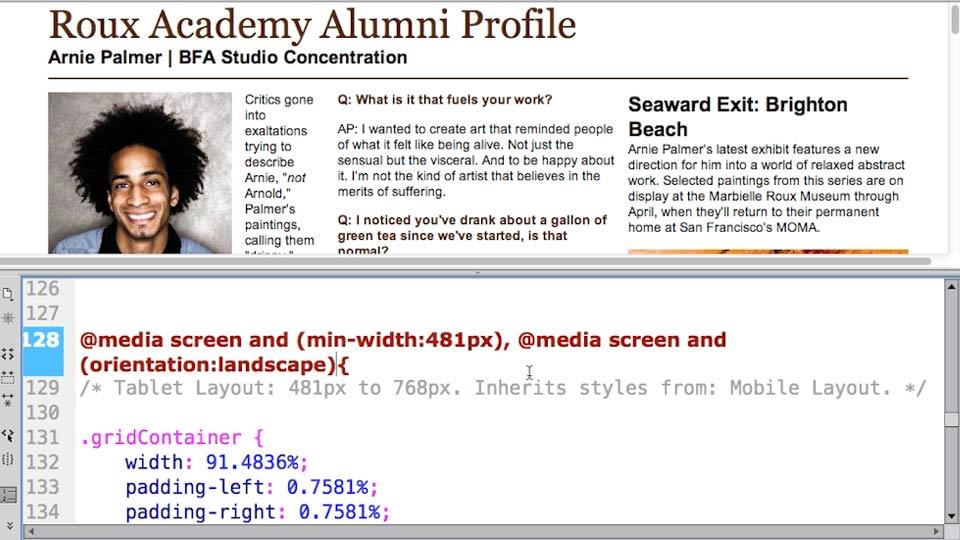 Lynda – Responsive Design with Dreamweaver CC
