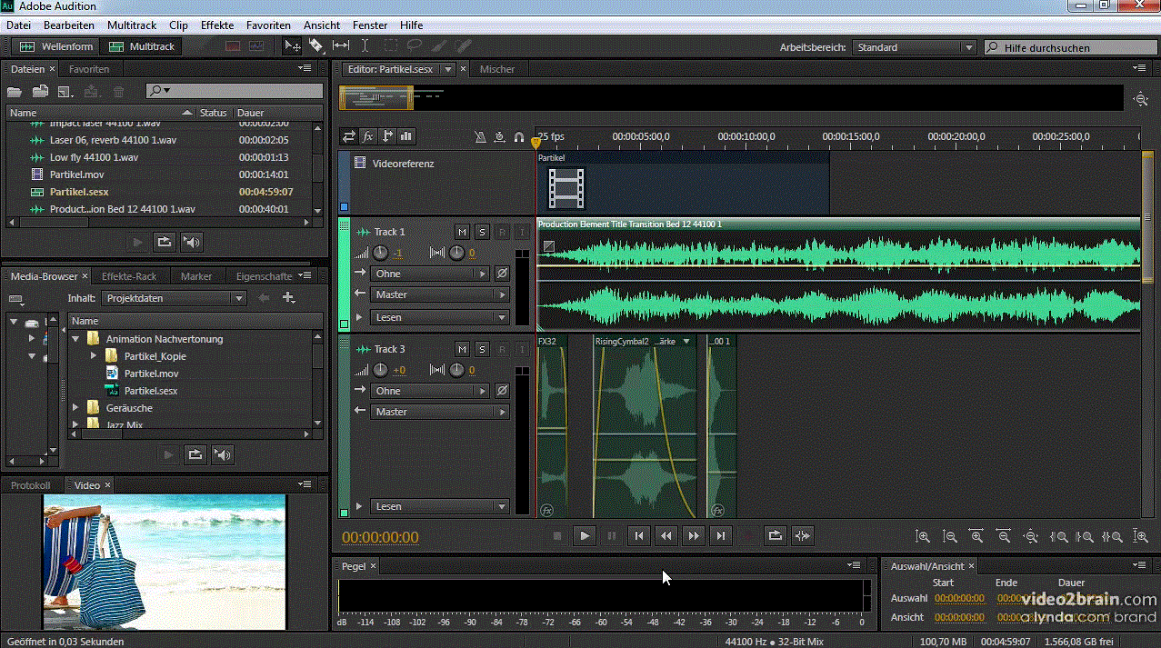 Audition CC – Tonmischung in der Videoproduktion Funktionen, Werkzeuge, Expertentipps Update Oktober 2014
