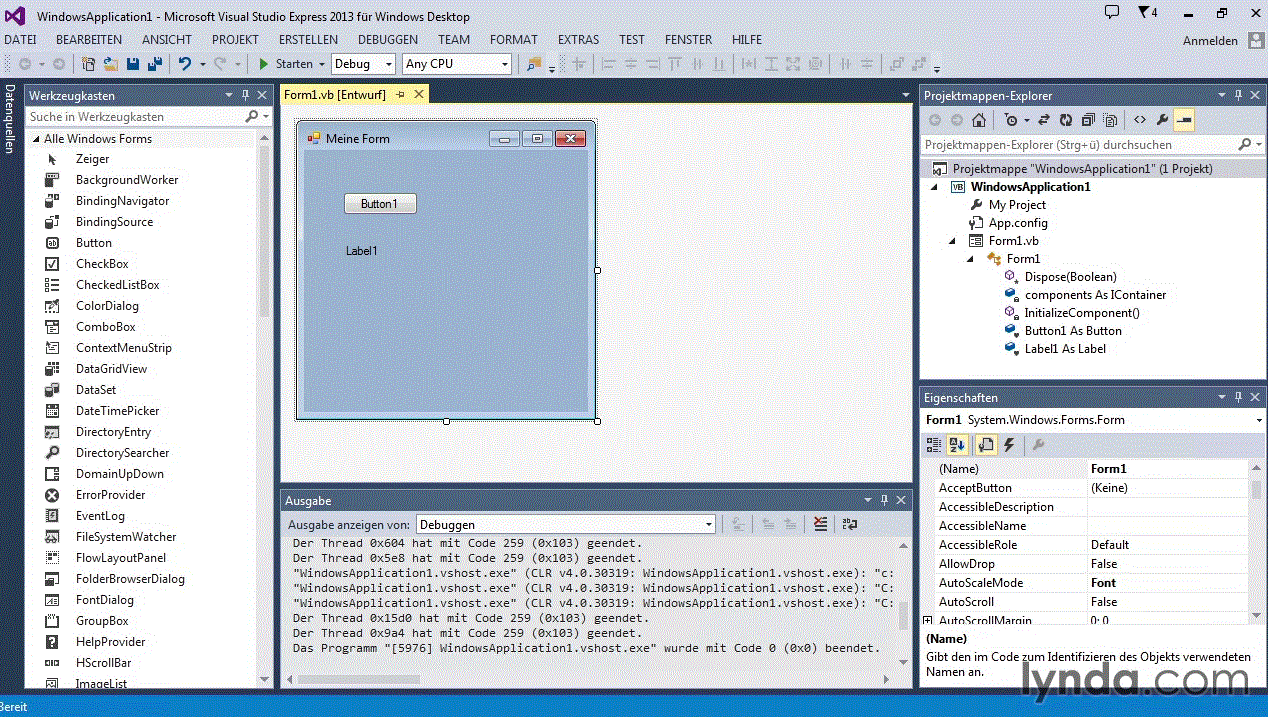 Visual Basic für Einsteiger Programmieren lernen in .NET und Visual Studio 2013