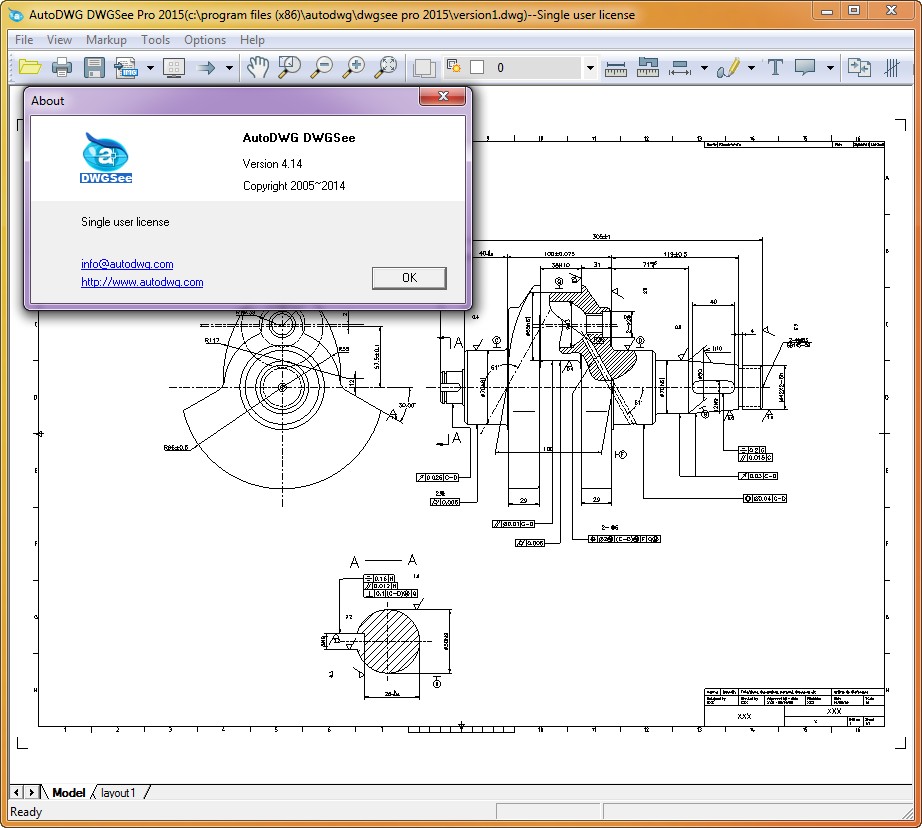 AutoDWG DWGSee Pro 2015 4.14