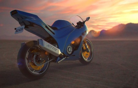 CG Cookie – Blender – Modeling a Motorcycle