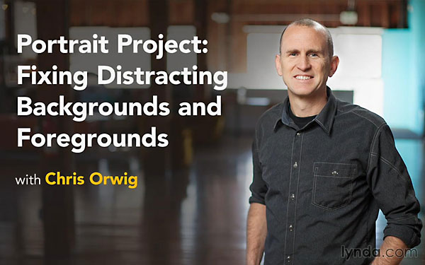 Lynda – Portrait Project: Fixing a Distracting Background