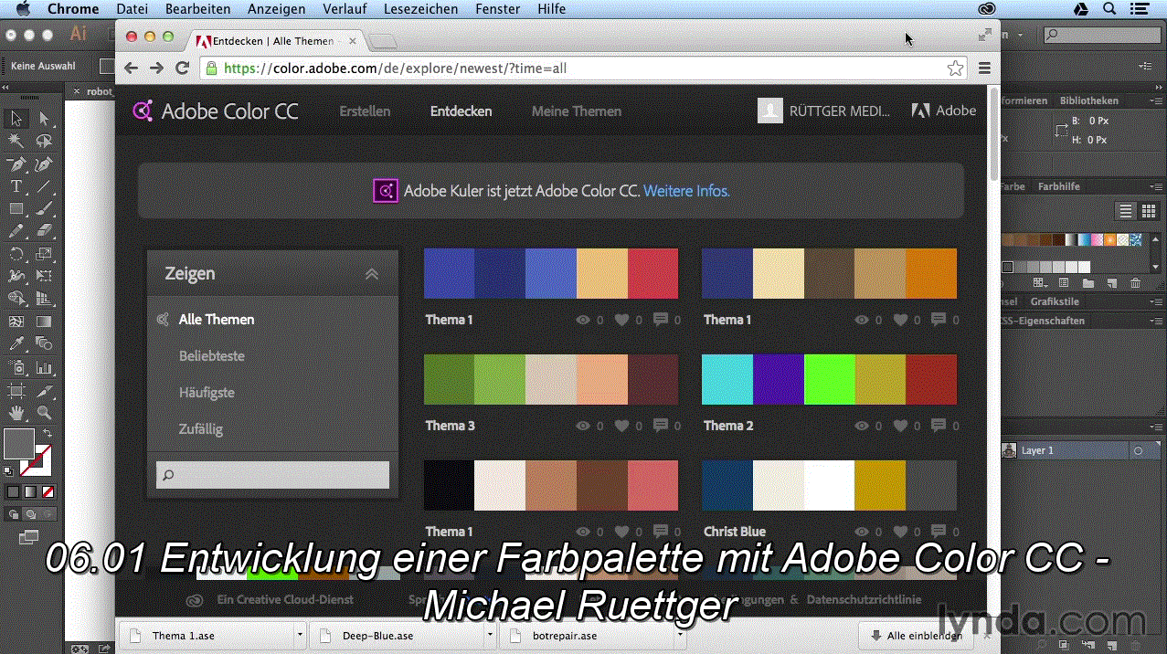 Illustrator für Webdesigner Mockups für das Web gestalten