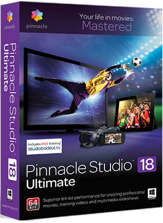 Corel Pinnacle Studio Ultimate 18.0.1.312 Multilingual x86/x64 + Content / Bonus Content