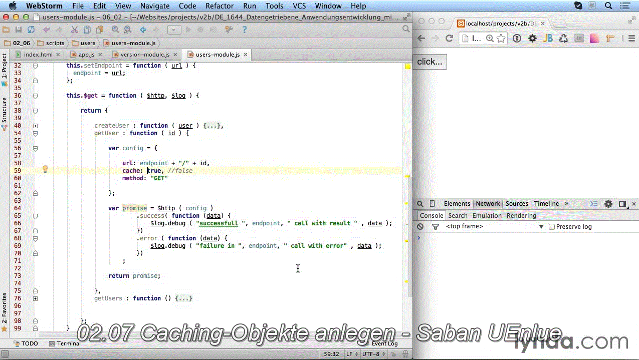 Datengetriebene Anwendungsentwicklung mit AngularJS