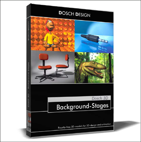 Dosch Design 3D Background Stages