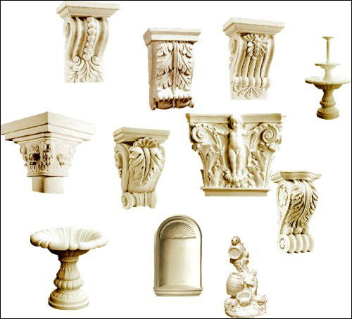 Decorative Gypsum 3D Models part 2 石膏3D模型 第2部分