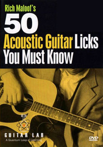 50 Acoustic Guitar Licks You Must Know