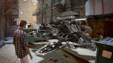 Compositing a Hovercraft Landing in CINEMA 4D and NUKE