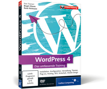 Galileo Computing – WordPress 4-Das umfassende Training