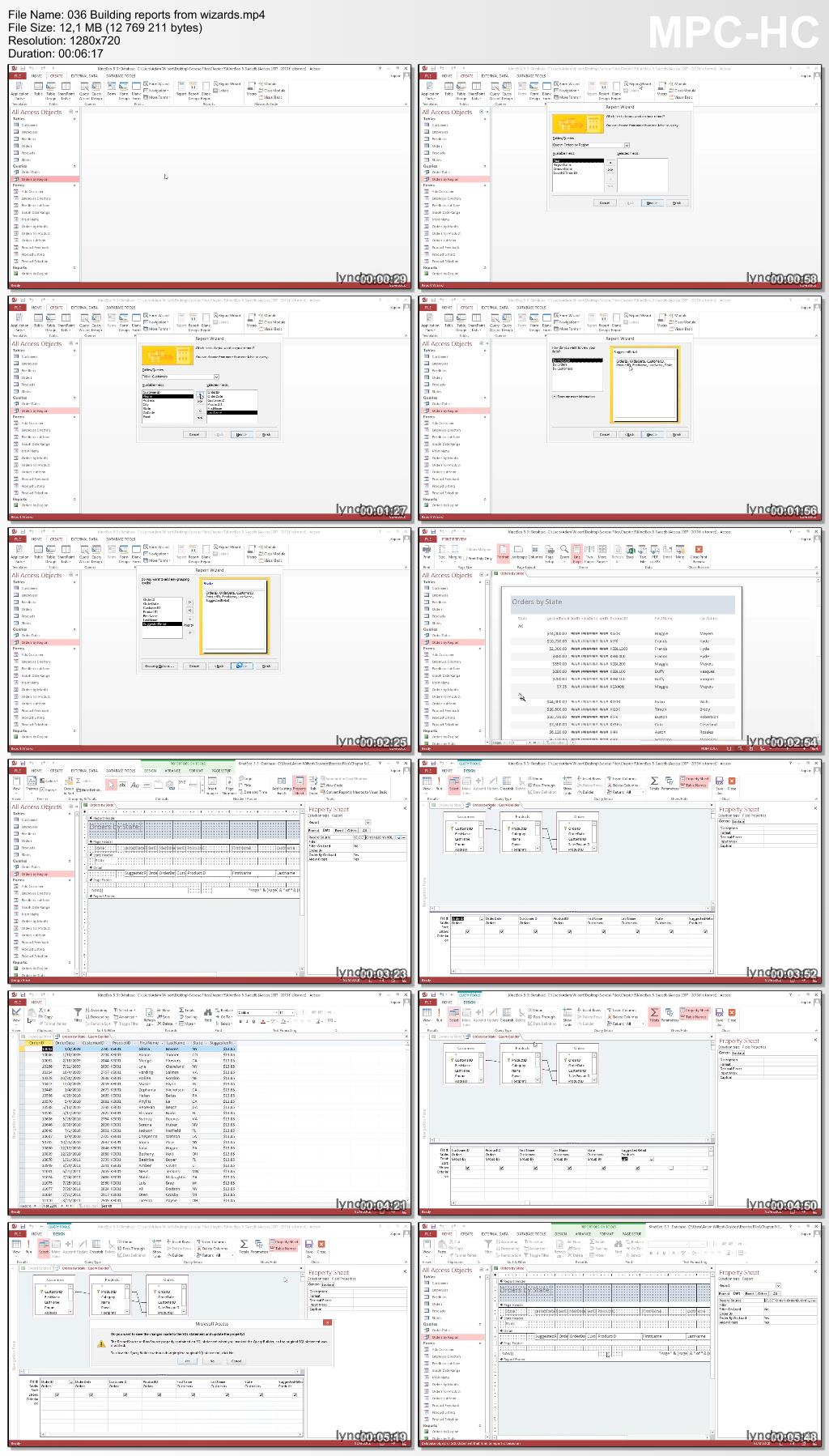 Lynda - Access 2013: Forms and Reports in Depth
