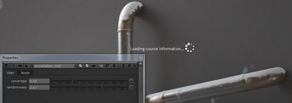 CGcircuit - Creating snow cover with Nuke and Vray