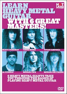 Hot Licks: Learn Heavy Metal Guitar with 6 Great Masters (Repost)
