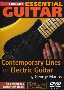 Lick Library Essential Guitar Contemporary Lines For Electric Guitar TUTORiAL DVDR-BX8