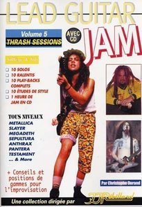 Lead Guitar Jam Vol.5 Trash Sessions CD Tab