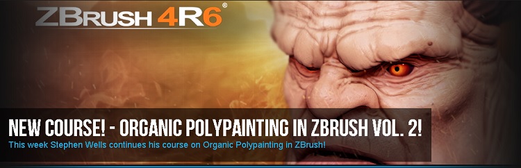 3DMotive – Organic Polypainting in ZBrush Volume 2