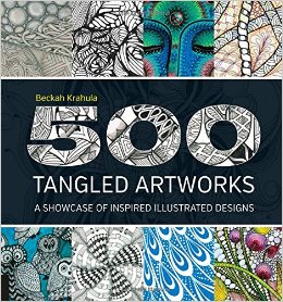 500 Tangled Artworks: A Showcase of Inspired Illustrated Designs by Beckah Krahula-P2P