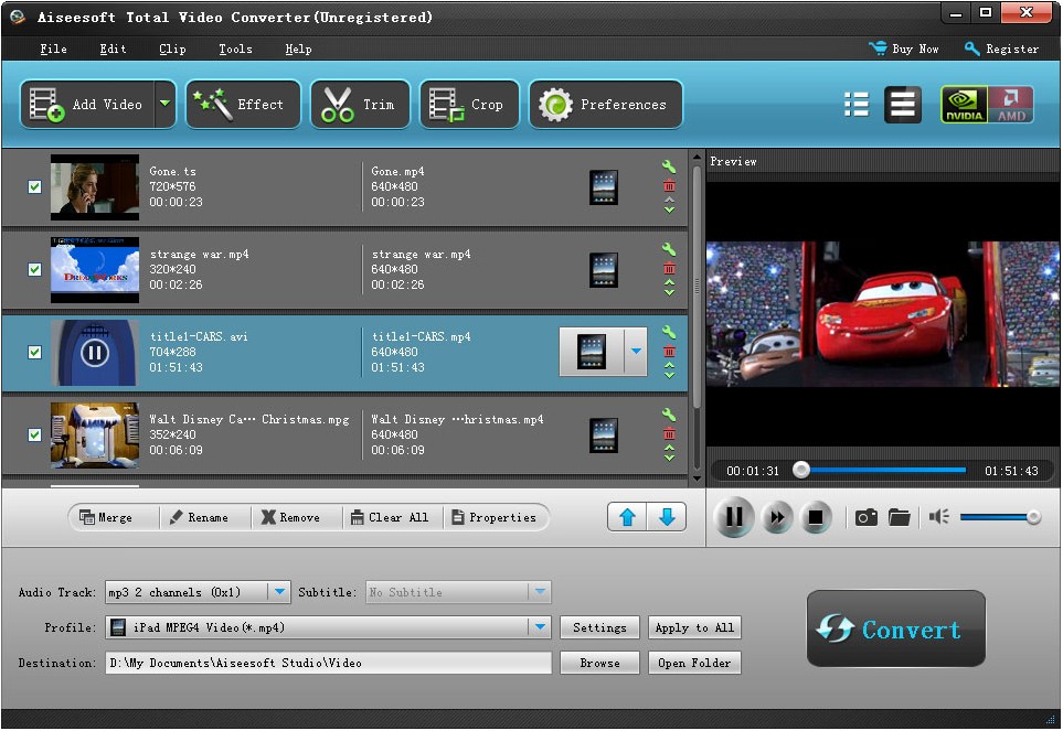 Aiseesoft Total Video Converter 8.0.16 Multilingual 全能视频转换器