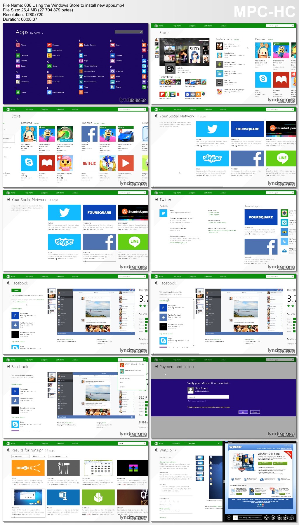 Lynda - Up and Running with Surface 3 and Surface Pro 3
